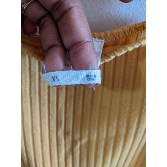 Francesca's Collections Mustard Mini Dress - Picture 4 of 10